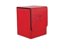 Ultimate Guard Flip Deck Case 100+ - Leatherette Red